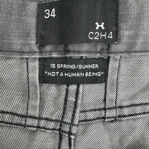 c2h4 LA jeans not a human being 15 spring summer Size 34 - Picture 4 of 7
